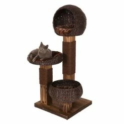 Scorched Wood Cat Tree -Zooplus Sales Shop kratz 59370 8 6