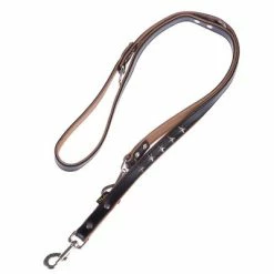 Heim Leather Dog Lead - Stars -Zooplus Sales Shop lederleinen 75 9 1