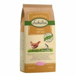 Lukullus Junior Wet Dog Food + Lukullus Junior Dry Dog Food - Special Price!* -Zooplus Sales Shop lukullus junior chickentrout 1 5kg 1000x1000 7