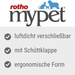 Rotho MyPet Flo Pet Food Bulk Tin -Zooplus Sales Shop mypet flo tierfutter sch ttdose usps 6