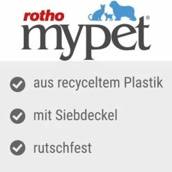 Rotho MyPet Eco BERTY Cat Litter Tray -Zooplus Sales Shop mypet katzentoilette eco berty usps 5