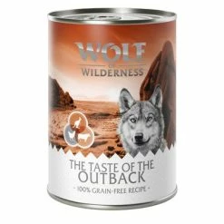 Wolf Of Wilderness Adult "The Taste Of" 6 X 400g -Zooplus Sales Shop outback 400g 1000x1000 8 1