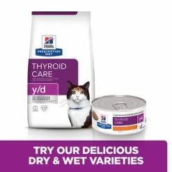 Hill's Prescription Diet Feline Y/d Thyroid Care -Zooplus Sales Shop pd yd cat bk26252m bk32822 cross sell uk 2