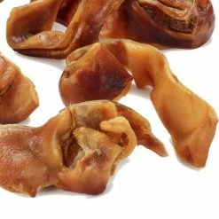 Phil & Sons Pig Ears In Stripes -Zooplus Sales Shop phil sons naturkausnack schweineohr streifen 1000g 3 1