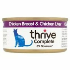 Thrive Complete Saver Packs 24 X 75g 12 Thrive Complete Saver Packs 24 X 75g -Zooplus Sales Shop pla 59029 thrivechickenliver 6x75g 9