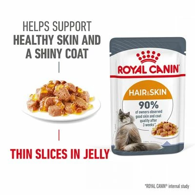 Royal Canin Hair & Skin Care In Jelly 3 Royal Canin Hair & Skin Care In Jelly