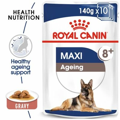Royal Canin Maxi Ageing 8+ In Gravy 3 Royal Canin Maxi Ageing 8+ In Gravy
