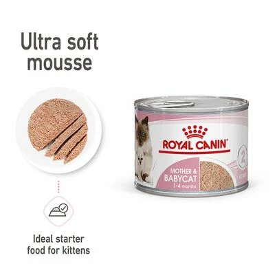 Royal Canin Mother & Babycat Ultra Soft Mousse 3 Royal Canin Mother & Babycat Ultra Soft Mousse
