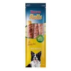 Rocco Big Rolls Chew Sticks Saver Pack -Zooplus Sales Shop rocco bigrolls xl duck 1000x1000 6