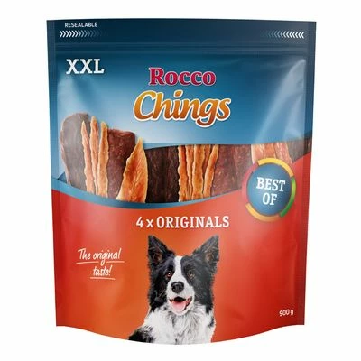 900g/1kg Rocco Chings Originals XXL Pack Dog Snacks - Special Price!* 4 900g/1kg Rocco Chings Originals XXL Pack Dog Snacks - Special Price!* - Image 2