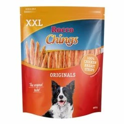 900g/1kg Rocco Chings Originals XXL Pack Dog Snacks - Special Price!* 11 900g/1kg Rocco Chings Originals XXL Pack Dog Snacks - Special Price!* -Zooplus Sales Shop rocco chingsoriginals chickenstrips 900g 1000x1000 6 1