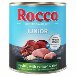 Rocco Junior 6 X 800g -Zooplus Sales Shop rocco junior poultryvenicon 800g 1000x1000 1