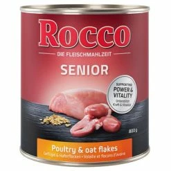 Rocco Senior Saver Pack 24 X 800g 6 Rocco Senior Saver Pack 24 X 800g -Zooplus Sales Shop rocco senior poultry 800g 1000x1000 8