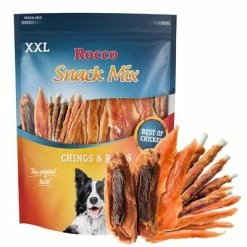 Rocco Snack Mix Chicken - XXL Pack -Zooplus Sales Shop rocco xxl mixpack 1000g 1000x1000 snacks 3