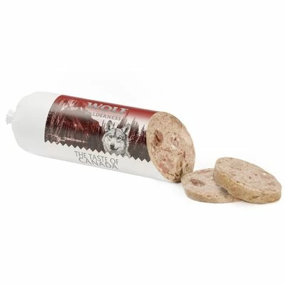 Wolf Of Wilderness Adult "The Taste Of" Sausage 6 X 400g 3 Wolf Of Wilderness Adult "The Taste Of" Sausage 6 X 400g