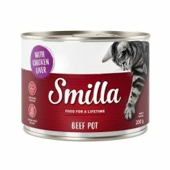 Smilla Tender Beef Saver Pack 24 X 200g -Zooplus Sales Shop smilla beefpot chickenliver 200g 1000x1000 5
