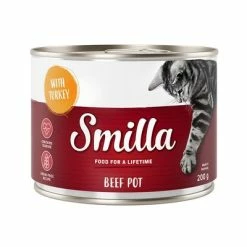 Smilla Tender Beef Saver Pack 24 X 200g -Zooplus Sales Shop smilla beefpot turkey 200g 1000x1000 6