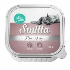Smilla Fine Menu Saver Pack 24 X 100g -Zooplus Sales Shop smilla finemenu turkeyrabbit 100g 1000x1000 0