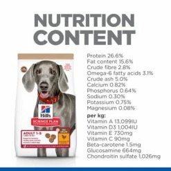 Hill's Science Plan Hill’s Science Plan Adult 1-5 No Grain Large With Chicken 16 Hill's Science Plan Hill’s Science Plan Adult 1-5 No Grain Large With Chicken -Zooplus Sales Shop sp no grain dog adult large chicken nutrition content 1