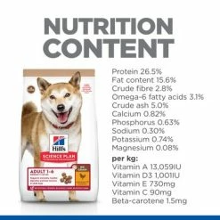 Hill's Science Plan Adult 1-6 No Grain Medium With Chicken -Zooplus Sales Shop sp no grain dog adult medium chicken nutrition content 3