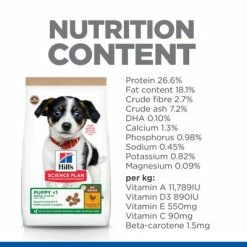 Hill's Science Plan Hill’s Science Plan Puppy <1 No Grain With Chicken -Zooplus Sales Shop sp no grain dog puppy chicken nutrition content 4