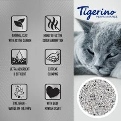 Tigerino Special Care / Performance Cat Litter – Active Carbon -Zooplus Sales Shop tigerino boards benefits performance activecarbon en 1000x1000 6
