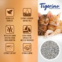 Tigerino Special Care / Performance Cat Litter - Multi-Cat -Zooplus Sales Shop tigerino boards benefits performance multicat en 1000x1000 4