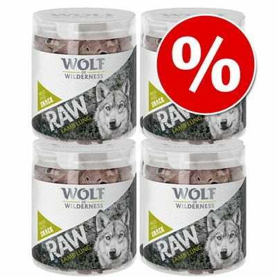 Wolf Of Wilderness RAW Freeze-dried Snacks Saver Packs 3 Wolf Of Wilderness RAW Freeze-dried Snacks Saver Packs