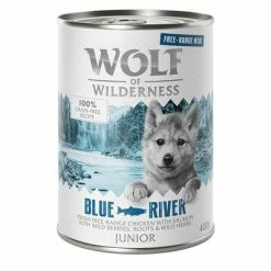 Wolf Of Wilderness Junior "Free-Range" 6 X 400g 14 Wolf Of Wilderness Junior "Free-Range" 6 X 400g -Zooplus Sales Shop wow freerange junior blueriver 400g 1000x1000 1 5