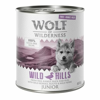 Wolf Of Wilderness Junior "Free-Range" 12 X 800g 8 Wolf Of Wilderness Junior "Free-Range" 12 X 800g - Image 6