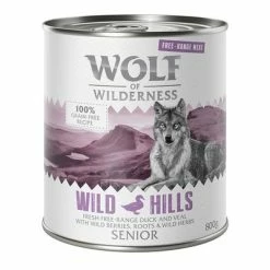 Wolf Of Wilderness Senior "Free-Range" 12 X 800g -Zooplus Sales Shop wow freerange senior wildhills 800g 1000x1000 1 4 1