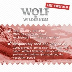 Wolf Of Wilderness Adult "Free-Range" 12 X 400g -Zooplus Sales Shop wow freerange wet board highvalley 1000x1000 uk 3 1