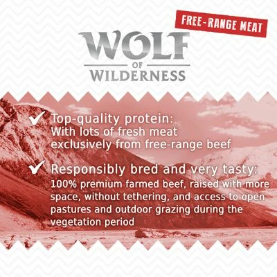 Wolf Of Wilderness Adult "Free-Range" 6 X 800g 8 Wolf Of Wilderness Adult "Free-Range" 6 X 800g - Image 6