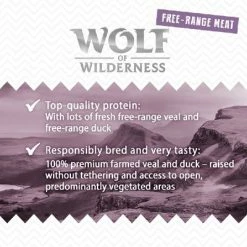 Wolf Of Wilderness Senior "Free-Range" 6 X 400g -Zooplus Sales Shop wow freerange wet board senior wildhills 1000x1000 uk 7 2