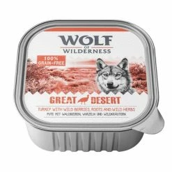 Wolf Of Wilderness Adult Classic 6 X 300g -Zooplus Sales Shop wow greatdesert 300gtray side 1000px 2