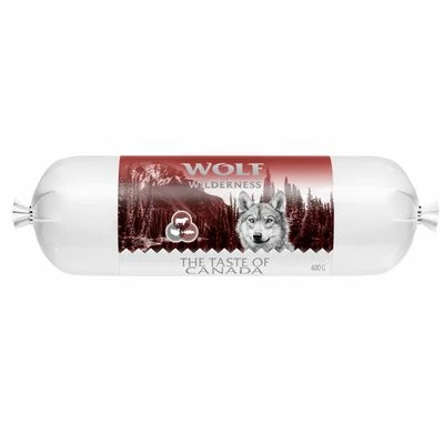 Wolf Of Wilderness Adult "The Taste Of" Sausage 6 X 400g 4 Wolf Of Wilderness Adult "The Taste Of" Sausage 6 X 400g - Image 2