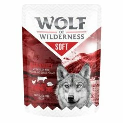 Wolf Of Wilderness Adult "Soft" Pouches 6 X 300g 9 Wolf Of Wilderness Adult "Soft" Pouches 6 X 300g -Zooplus Sales Shop wow soft highvalley 300g 1000x1000 4