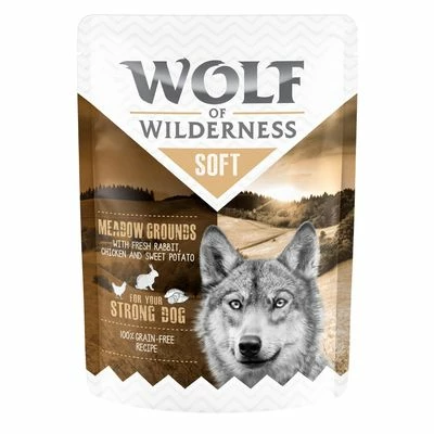 Wolf Of Wilderness Adult "Soft" Pouches 6 X 300g 4 Wolf Of Wilderness Adult "Soft" Pouches 6 X 300g - Image 2