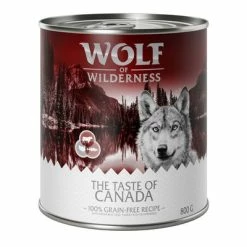 Wolf Of Wilderness Adult "The Taste Of" 6 X 800g -Zooplus Sales Shop wow tasteof canada 800g 1000x1000 7
