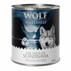 Wolf Of Wilderness Adult "The Taste Of" 6 X 800g -Zooplus Sales Shop wow tasteof scandinavia 800g 1000x1000 3