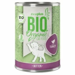 Zooplus Bio Organic Kitten Saver Pack 24 X 400g 9 Zooplus Bio Organic Kitten Saver Pack 24 X 400g -Zooplus Sales Shop zooplus bio cat kitten turkey 400g 1000x1000 3