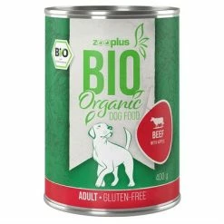 Zooplus Bio Organic Beef With Organic Apple