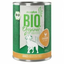 Zooplus Bio Adult Organic Saver Pack 24 X 400g -Zooplus Sales Shop zooplus bio dog adult chicken 1000x1000 400g 0
