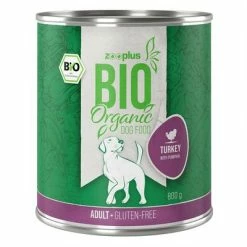 Zooplus Bio Adult Organic Saver Pack 24 X 800g -Zooplus Sales Shop zooplus bio dog adult turkey 800g 1000x1000 4 1