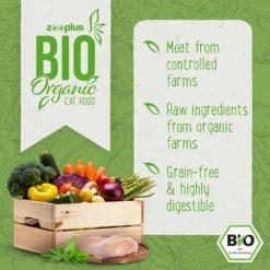 Zooplus Bio Organic Kitten Turkey With Carrots -Zooplus Sales Shop zooplusbio benefits c 1000x1000 uk 7 1