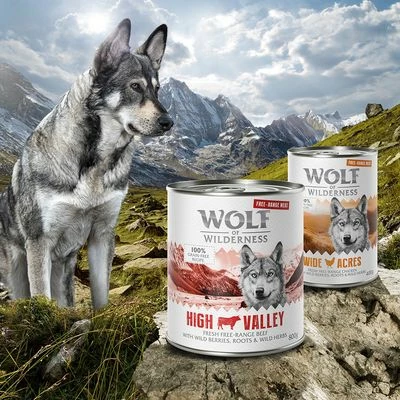 Wolf Of Wilderness Adult "Free-Range" 6 X 800g 5 Wolf Of Wilderness Adult "Free-Range" 6 X 800g - Image 3