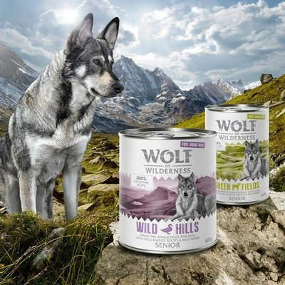 Wolf Of Wilderness Senior "Free-Range" 6 X 800g - Image 4